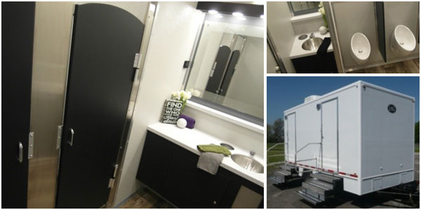 Lexington Restroom Trailer Rentals in Lexington, South Carolina